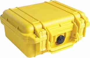 Amazon.com : Pelican 1200 Case No Foam (Yellow) : Diving Dry